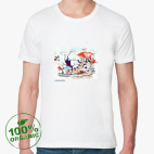 Мужская футболка органик