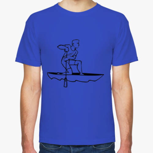 Футболка с принтом Каноэ