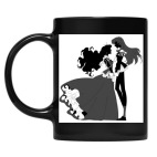 Кружка цветная UV-DTF