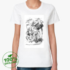 Женская футболка органик