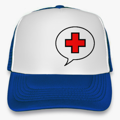 Кепка-тракер с принтом Better Call Medic