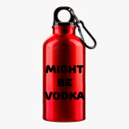 Металлическая бутылка 400 мл UV-DTF