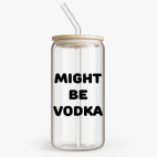 Банка с бамбуковой крышкой