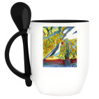 Кружка с ложкой