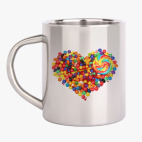 Кружка металлическая