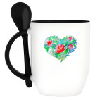 Кружка с ложкой