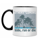 Кружка двухцветная