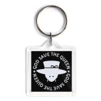 Брелок 3.9 x 3.9 см  Королева Елизавета II