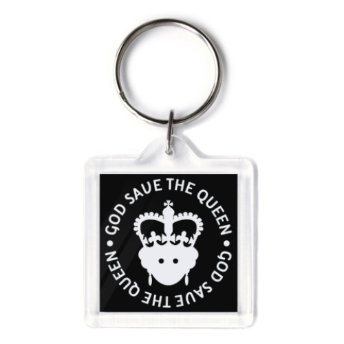 Брелок с принтом  Королева Елизавета II