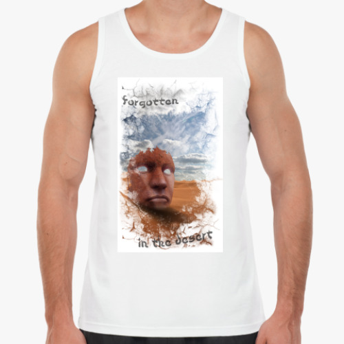 Майка с принтом Забытый в пустыне