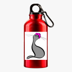 Металлическая бутылка 400 мл UV-DTF