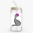 Банка с бамбуковой крышкой