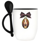 Кружка с ложкой