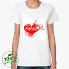 Женская футболка органик