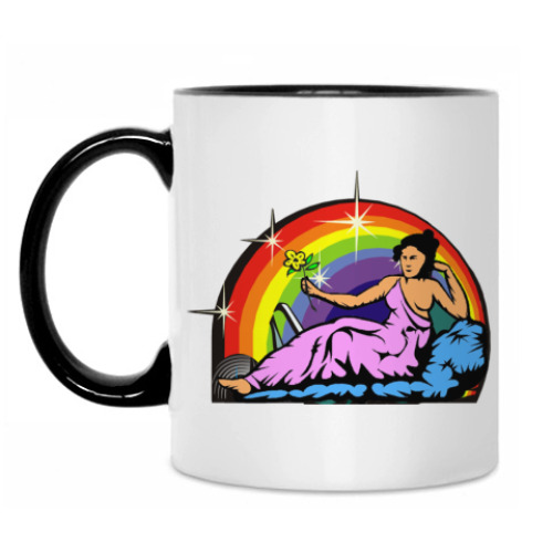 Кружка с принтом Знак зодиака- дева