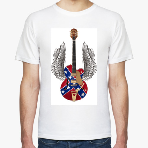 Футболка с принтом Flying Gretsch