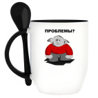 Кружка с ложкой