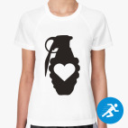 Женская спортивная футболка