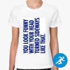 Женская спортивная футболка