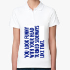 Женская рубашка поло