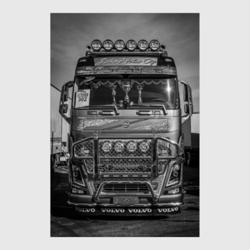 Постер с принтом Volvo FH16