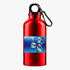 Металлическая бутылка 400 мл UV-DTF