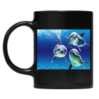 Кружка цветная UV-DTF