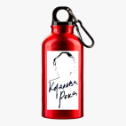 Металлическая бутылка 400 мл UV-DTF