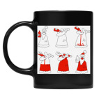 Кружка цветная UV-DTF