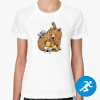 Женская спортивная футболка