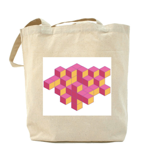 Сумка шоппер с принтом Some boxes