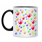 Кружка двухцветная