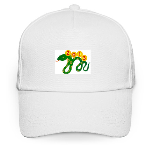 Кепка бейсболка с принтом 2013 змея