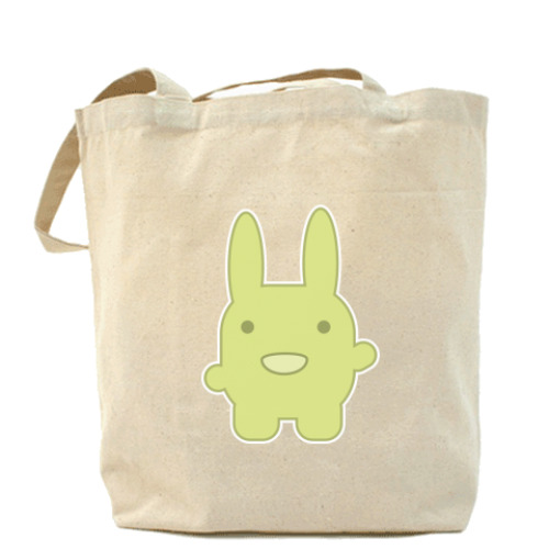 Сумка шоппер с принтом Зайка