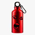 Металлическая бутылка 400 мл UV-DTF