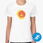 Женская спортивная футболка