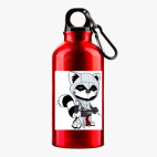 Металлическая бутылка 400 мл UV-DTF