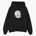 Толстовка худи оверсайз