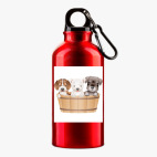 Металлическая бутылка 400 мл UV-DTF