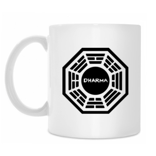 Кружка с принтом DHARMA Initiative