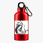 Металлическая бутылка 400 мл UV-DTF