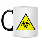 Двухцветная кружка Biohazard