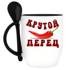 Кружка с ложкой