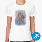 Женская спортивная футболка