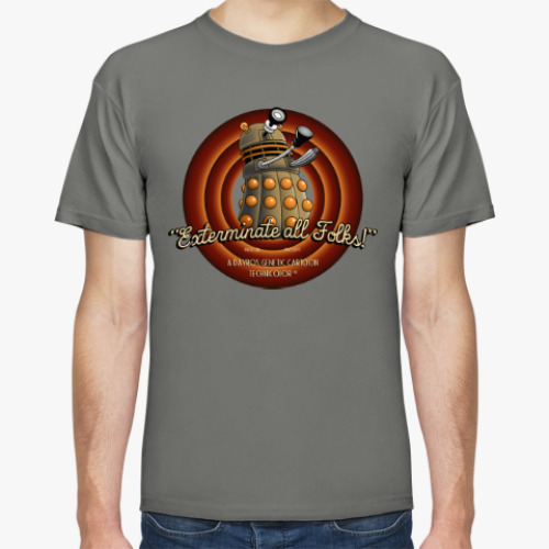 Футболка с принтом Exterminate All Falks