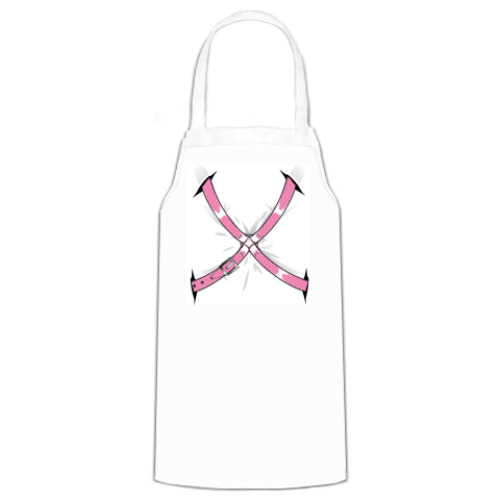 Фартук с принтом 'Bondage' фетиш