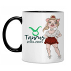 Кружка двухцветная