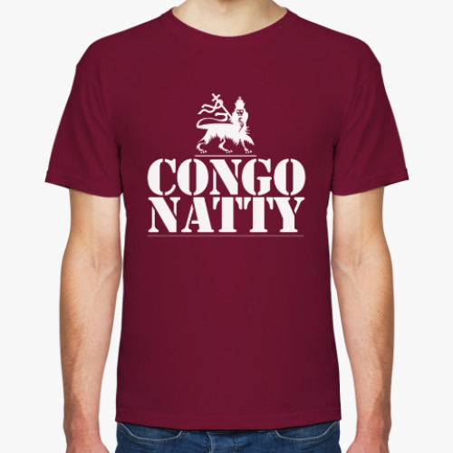 Футболка с принтом CONGO NATTY aka REBEL MC (UK)