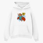 Толстовка худи оверсайз