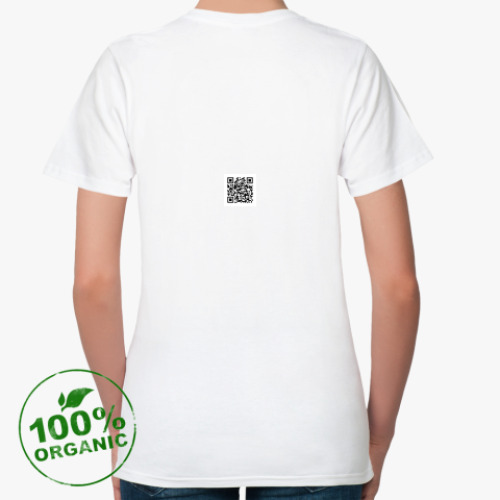 Женская футболка из органик-хлопка с принтом  'Trizor'